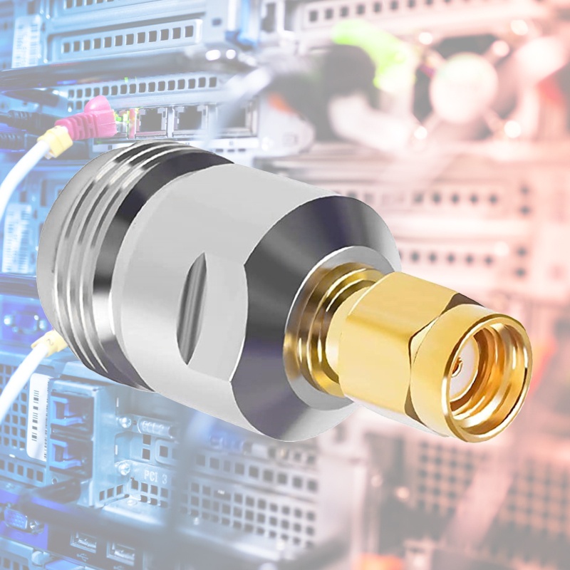 Đầu Nối Đồng Trục RF N Female Sang SMA Male Bằng Đồng Nguyên Chất