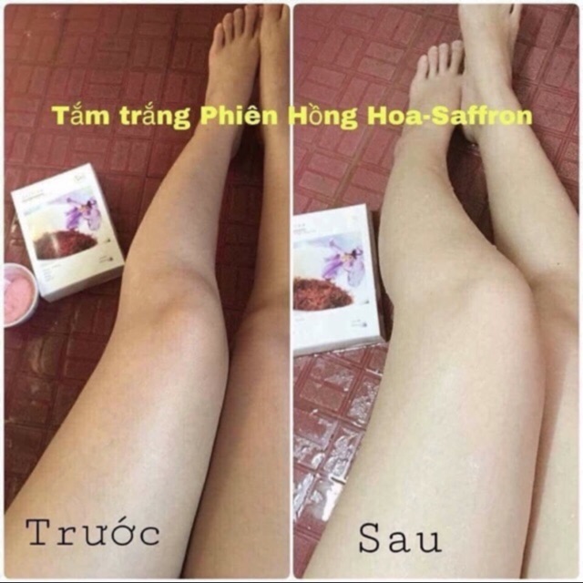 Tắm trắng body V.i.p Safron MYMIU