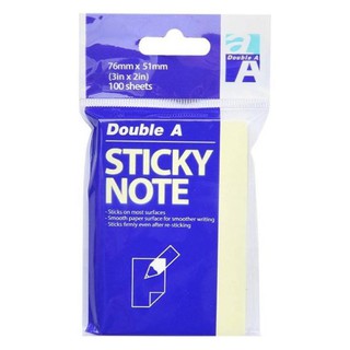 Giấy note vàng Double A nhiều kích thước