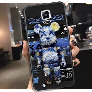 Ốp Lưng Samsung NOTE 3 - NOTE 4 - NOTE 5 - NOTE 7 - NOTE FE - A8 STAR , In Hình Gấu Bear Brick siêu ngầu.