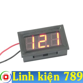 Đồng hồ đo điện áp 4.5v - 30vdc -linh kiện 789
