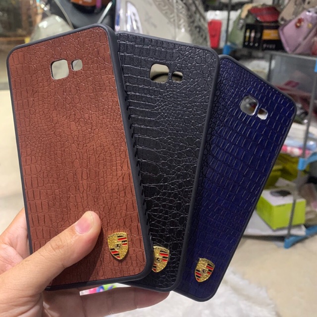 Ốp samsung J4plus dẻo kiểu da