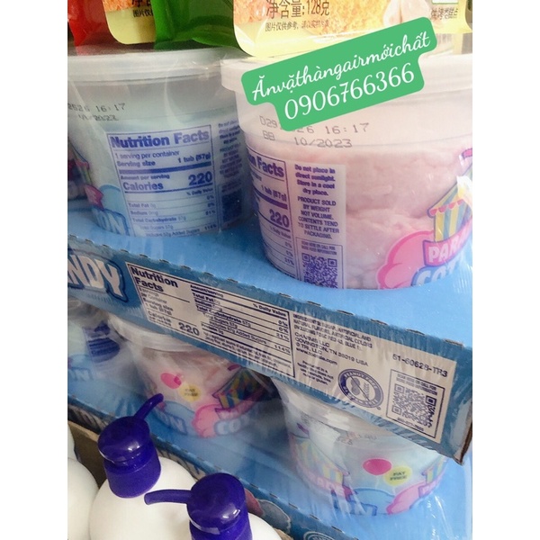 Kẹo Bông Gòn Parade Cotton Candy Mỹ 57g