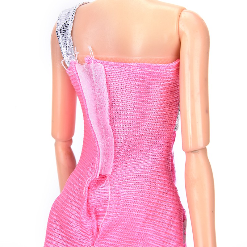 Đầm Dự Tiệc Handmade Thời Trang Cho Búp Bê 9 "