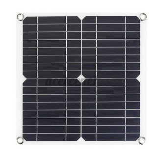Solar Panel Flexible Monocrystalline Battery Charge with Dual High Efficiency