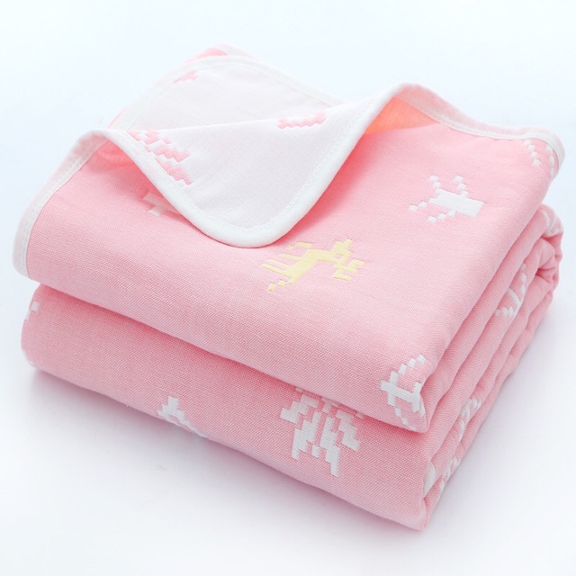 KHĂN XÔ 6 LỚP 100% COTTON - KT80*80cm