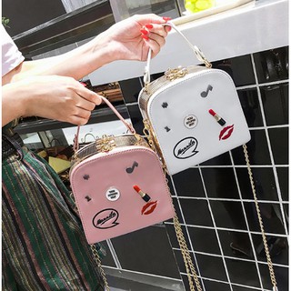 Túi xách khóa son môi - túi đeo vai