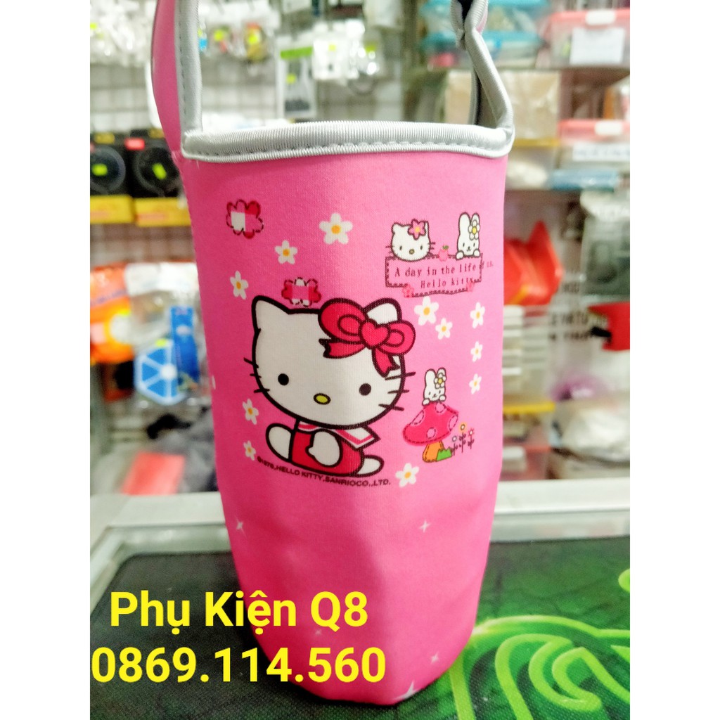 TÚI XÁCH LY GIỮ NHIỆT KITTY_THỎ