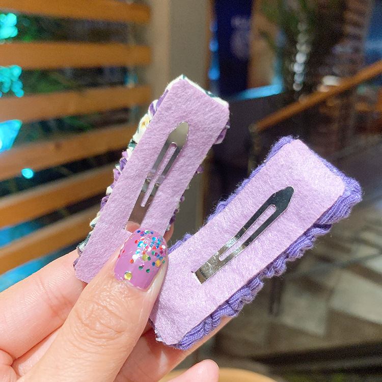 Set 2 Kẹp Tóc Xinh Xắn Dành Cho Bé Gái