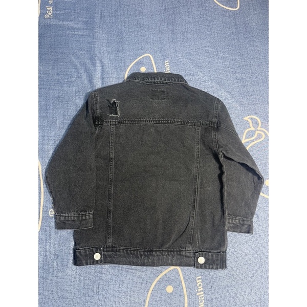 Áo bò bé trai ELV 4-15 tuổi  Áo khoác bò denim xuất dư 0822