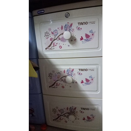 TỦ NHỰA TANO 3 TẦNG DUY TÂN 40 x 45 x 74 cm