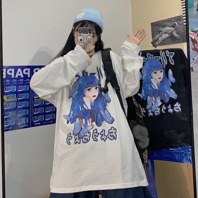 Áo thun tay dài form rộng NEKO.SG, Áo thun Streetwear SWT03 | BigBuy360 - bigbuy360.vn