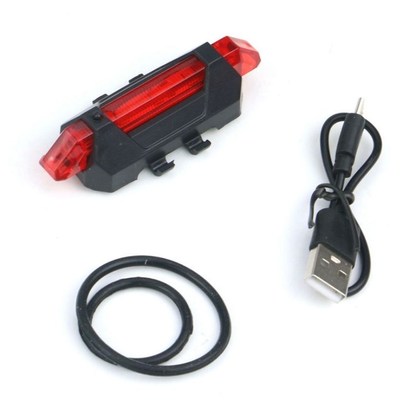 Đèn led gắn phía sau xe đạp MOSOWORLD có thể sạc lại nhiều màu sắc tùy chọn FUKI