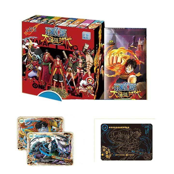 Set ảnh thẻ anime in hình Naruto One Piece Kimetsu no yaiba mẫu mới gacha nhân phẩm xinh xắn collect card