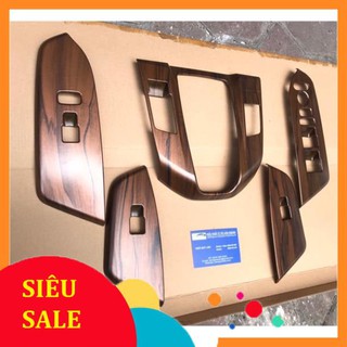 Ốp nội thất Crv vân gỗ 2019