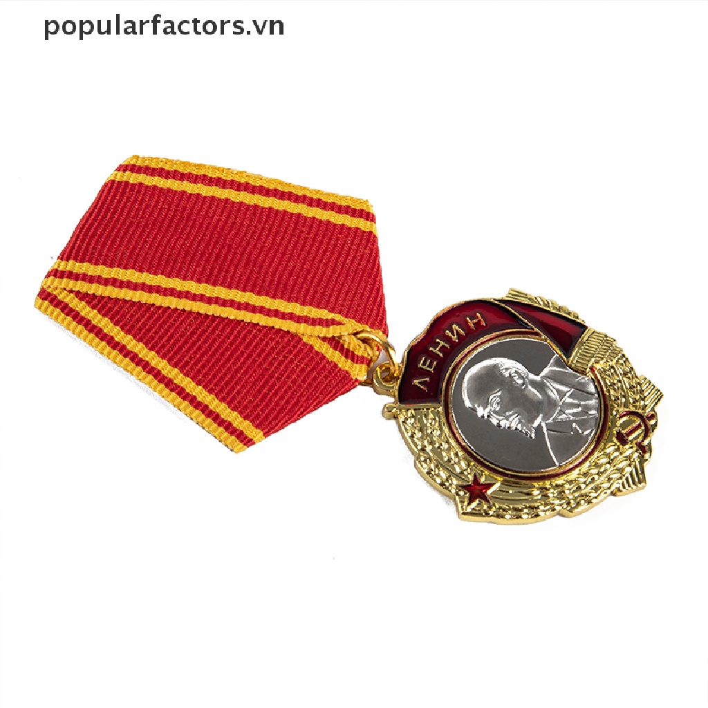 Huy Hiệu Quân Đội CCCP Orden Lenina USSR Lenin Pre Liên Xô Medal Nga Làm Quà Tặng