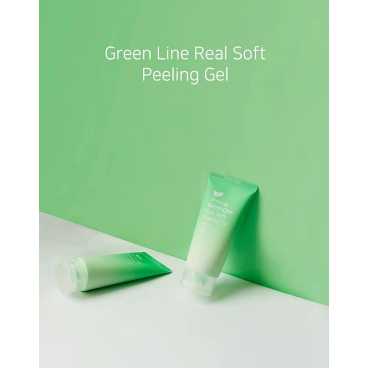 TẨY TẾ BÀO CHẾT DẠNG GEL DEARMAY GREEN LINE REAL SOFT PEELING 150ML CHÍNH HÃNG - 9816