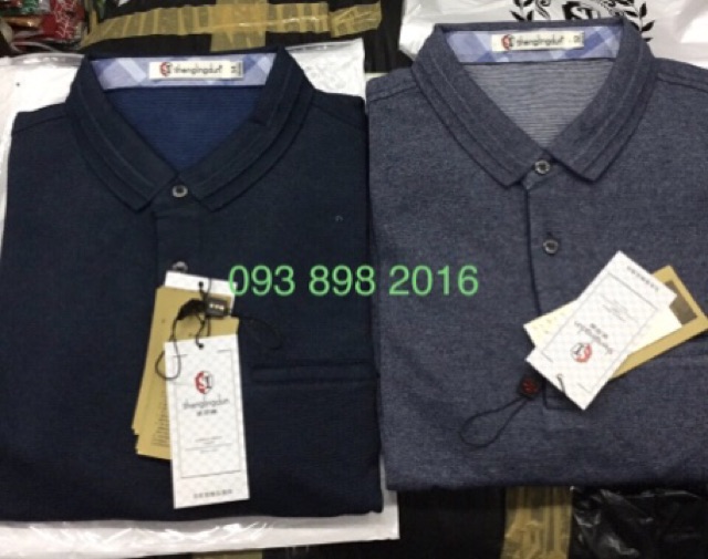 Áo tay dài thu đông Nam trung niên hàng cao cấp