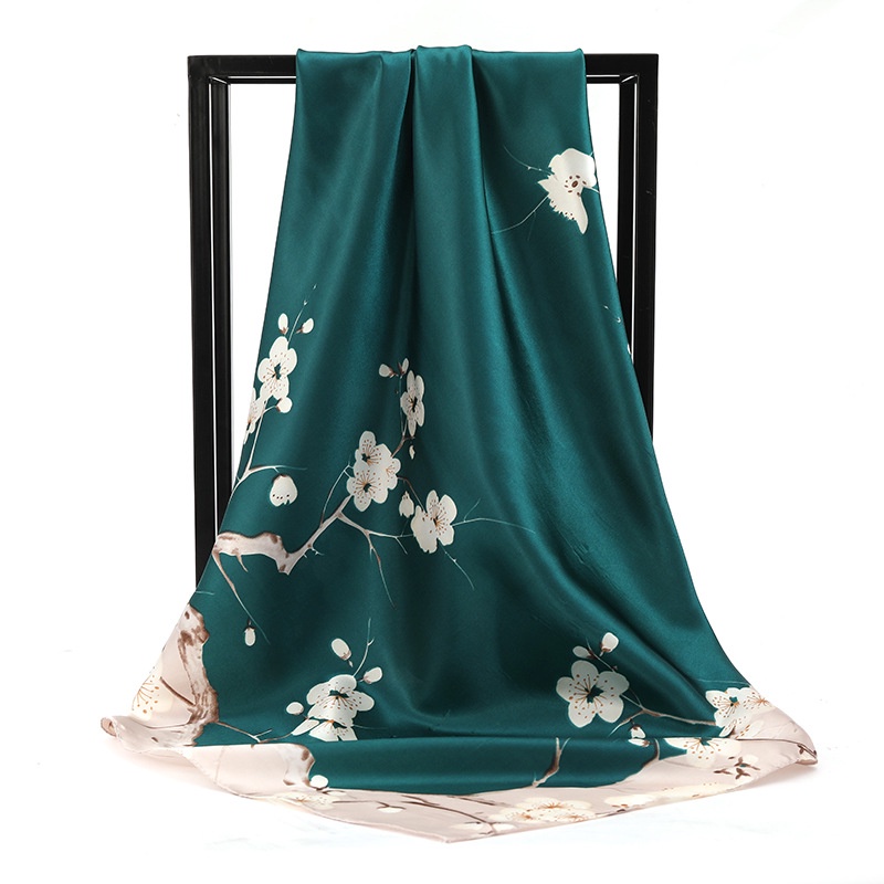 Khăn Choàng Vuông 90CM(35.4inch) WJ1003-01 Thời Trang Cho Nữ