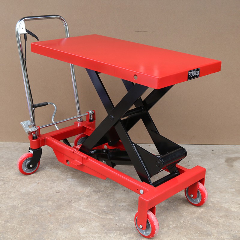 xe nâng mặt bàn 900kg cao 1m wp800