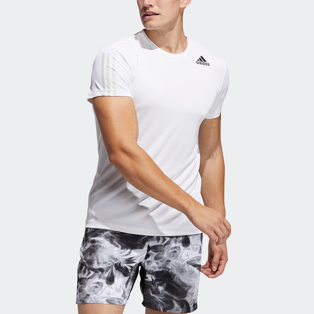 Áo Tee adidas TRAINING Nam Áo thun 3 Sọc HEAT.RDY Màu trắng GP7656