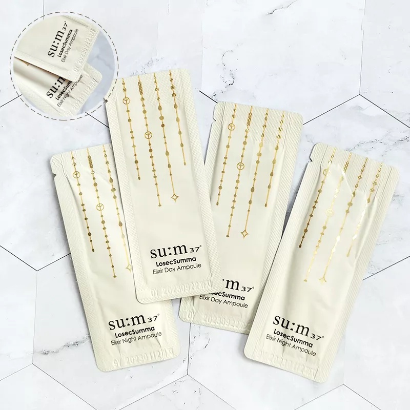 Combo 30 Gói Sample Tinh chất Vàng 24K Dưỡng Ban Ngày Su:m37 Losec Summa Elixir Day Ampoule Sum37 1ml