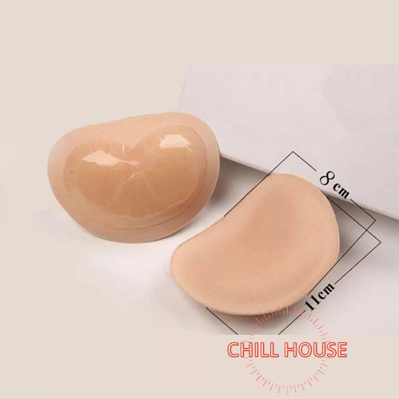 Một Đôi Dán Độn Ngực-đệm ngực Nâng Vòng 1 Đẹp, Đệm Dán Hình Tim - CHILLHOUSE