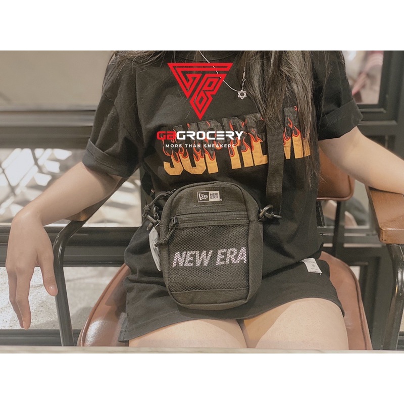 Túi đeo chéo New Era, thời trang, tiện lợi - Ảnh thật shop chụp
