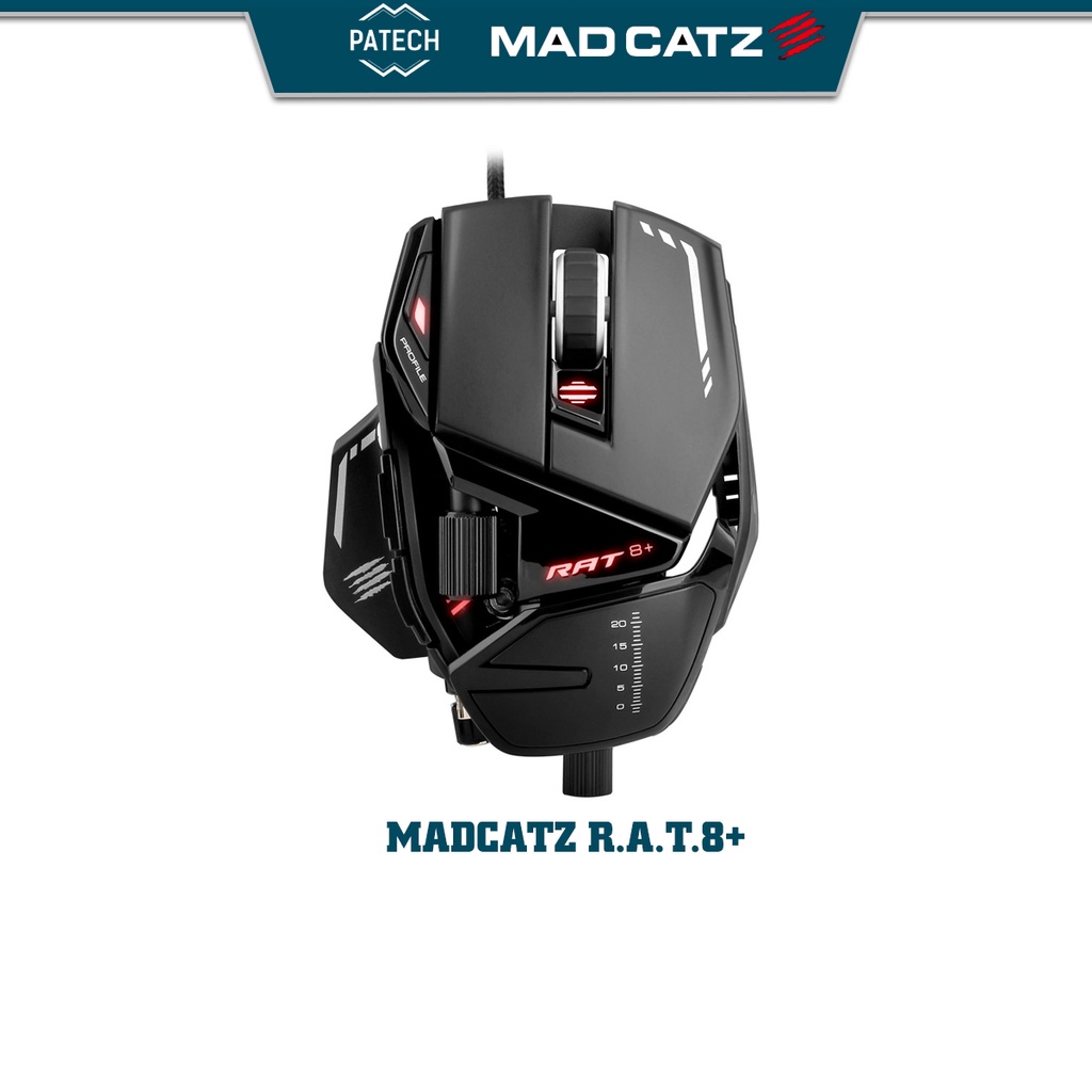 ˂PATECH˃ Chuột máy tính MADCATZ R.A.T.8+ - Hàng chính hãng