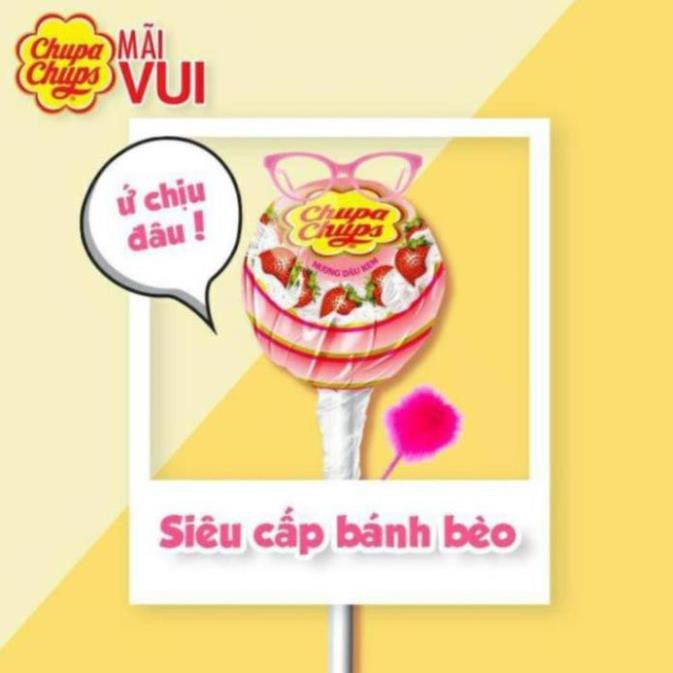 COMBO 10 CÂY KẸO MÚT CHUPA CHUPS ĐỦ VỊ