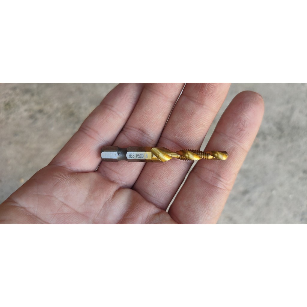 Bộ 6 mũi Khoan Taro M3-M10 cho Sắt Thép Inox