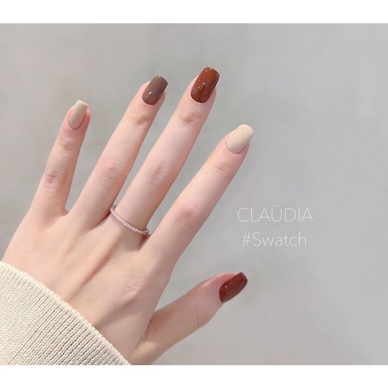 Nail Box Sơn Trơn Or Mix 2 Màu Đồng Giá 20k  - Tặng Kèm Dũa