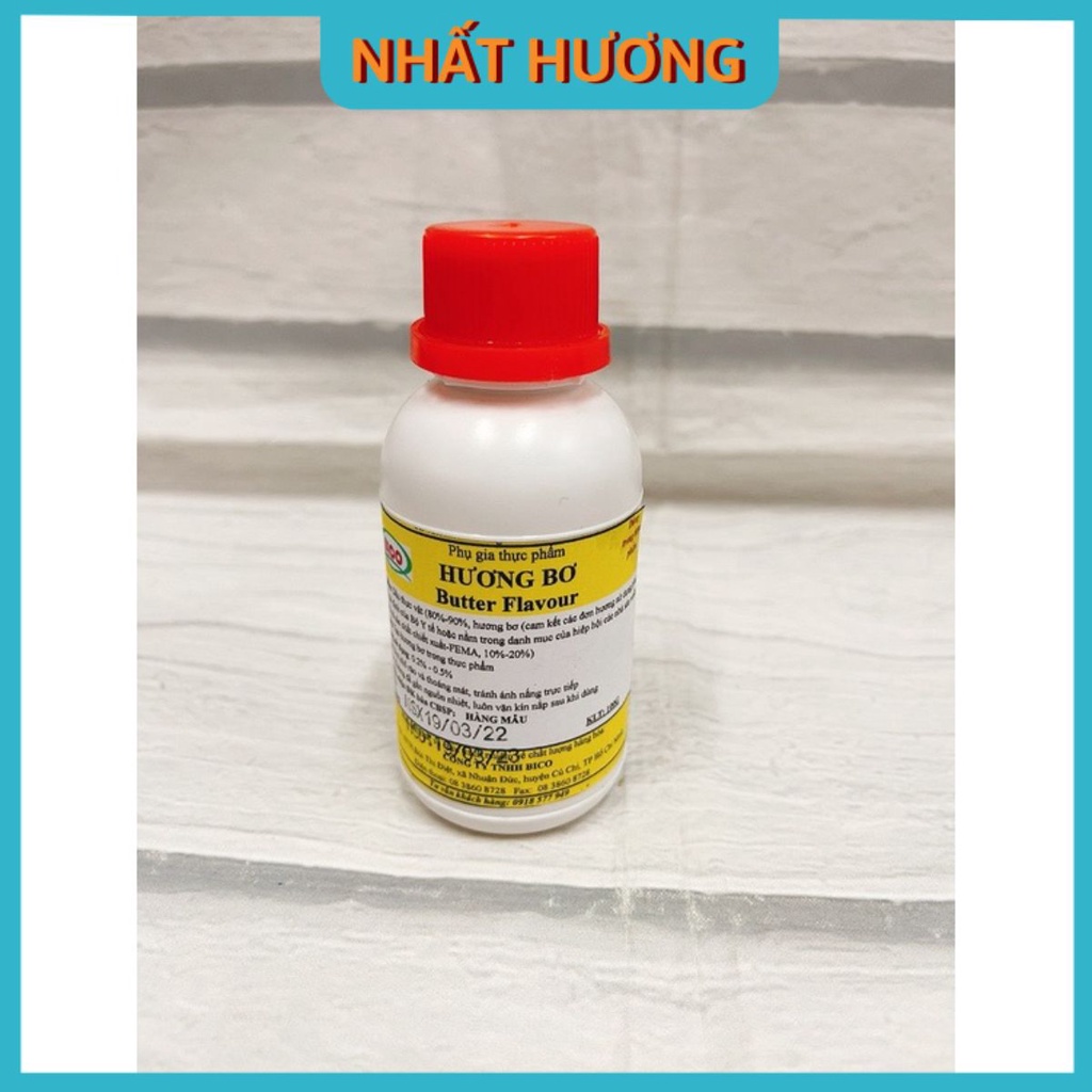 Hương Bơ Bico Không Màu 100gr
