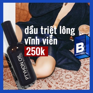 PYTHON OIL - dầu triệt lông vĩnh viễn  | Behombres