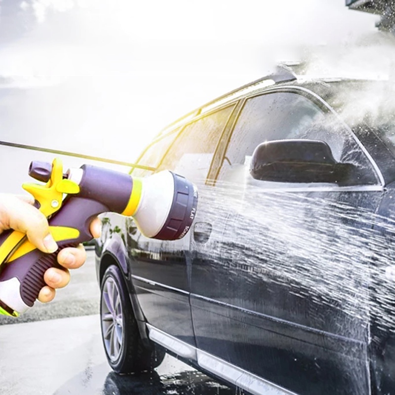 Bộ vòi phun nước BLALION dùng rửa xe/tưới vườn đa năng bằng kim loại