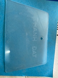 Miếng  trét nhựa trắng