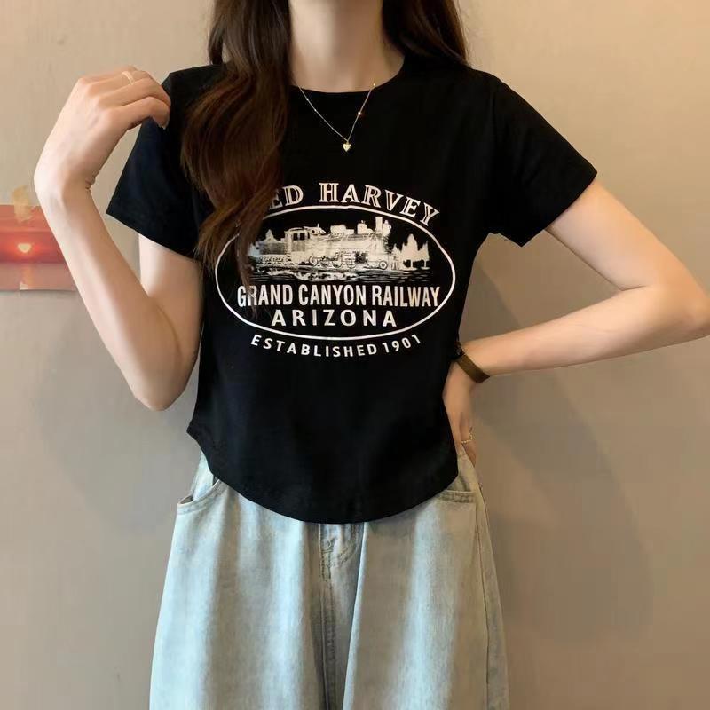 Áo Thun NgắN Tay DáNg RộNg ThờI Trang Cho Nữ JL-TX-400