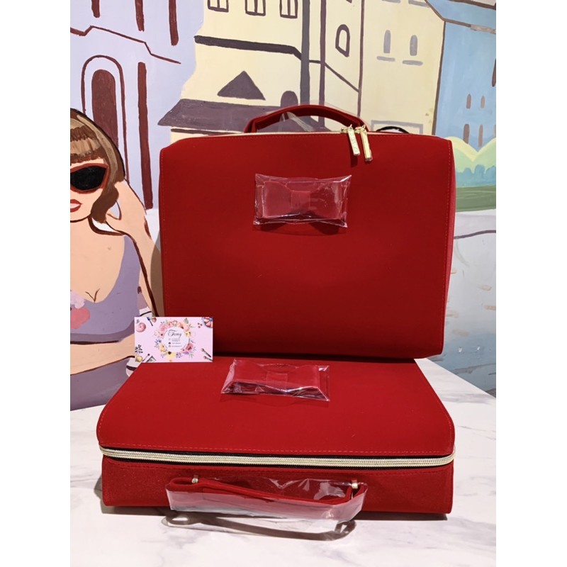 Vali đựng mỹ phẩm nhung Estee Lauder