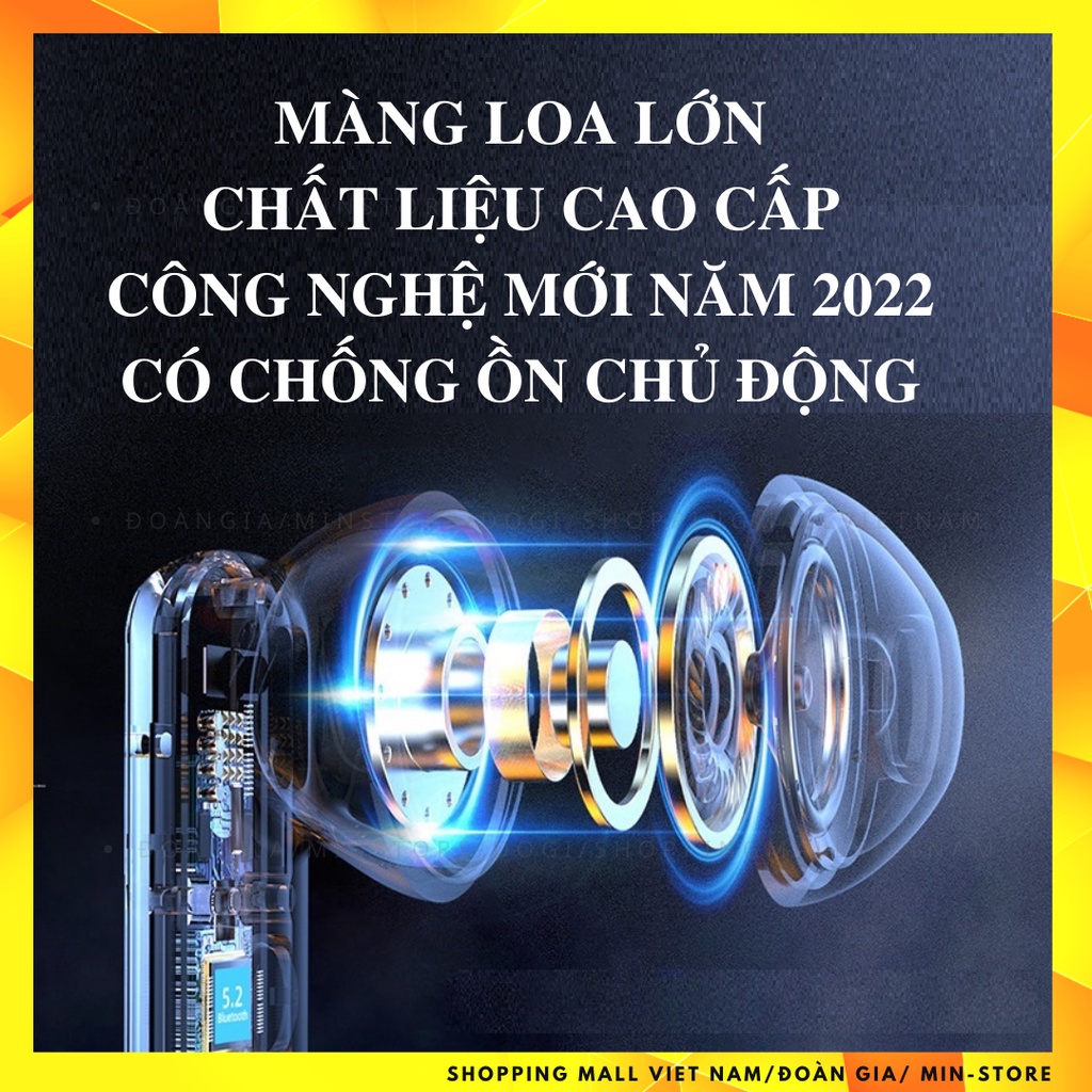 Tai nghe gaming không dây bluetooth Dogitek E4S có LED Tai nghe không dây gaming cao cấp