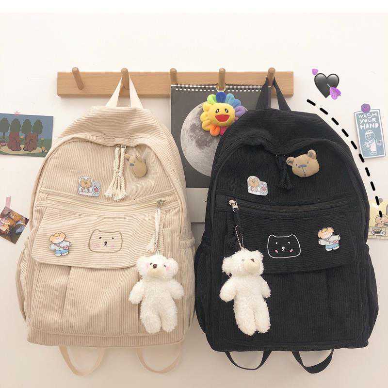 Ba Lô Học Sinh Thời Trang Hàn Cho Nữ