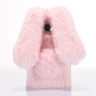 Samsung galaxy S8 plus phone case Plush rabbit soft shell