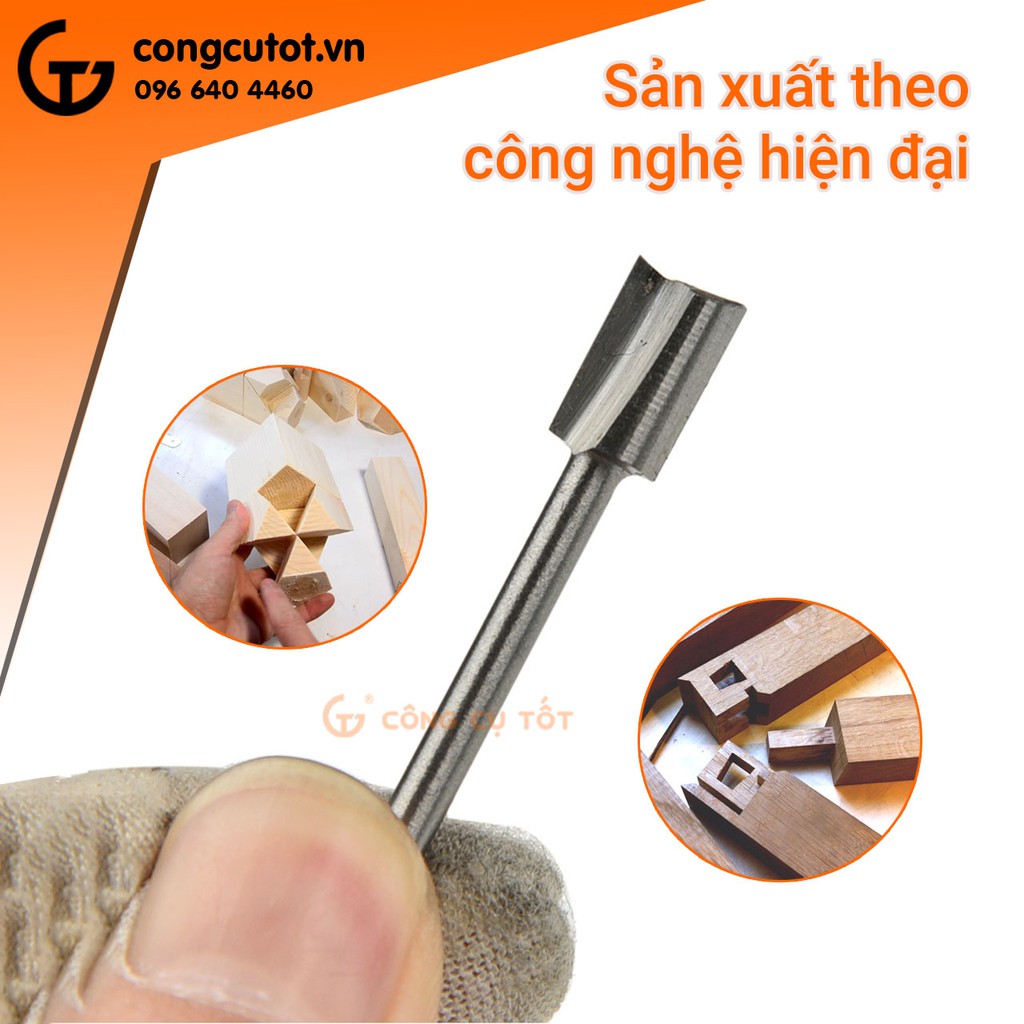 Bộ 10 mũi phay gỗ  đa năng