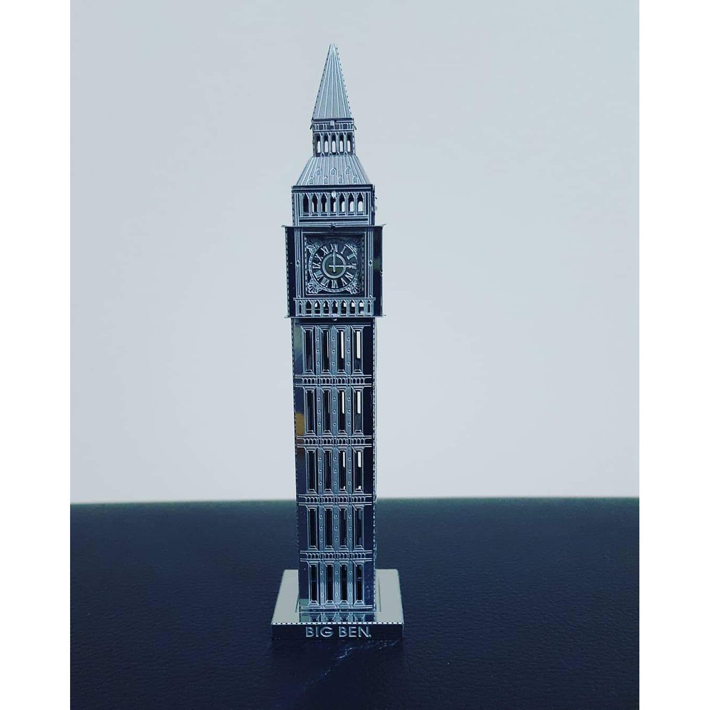 Mô Hình 3D Kim Loại Tháp Đồng Hồ Bigben