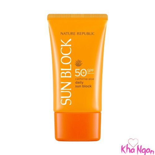 KEM CHỐNG NẮNG CALIFORNIA ALOE DAILY SUN BLOCK SPF50+ PA++++