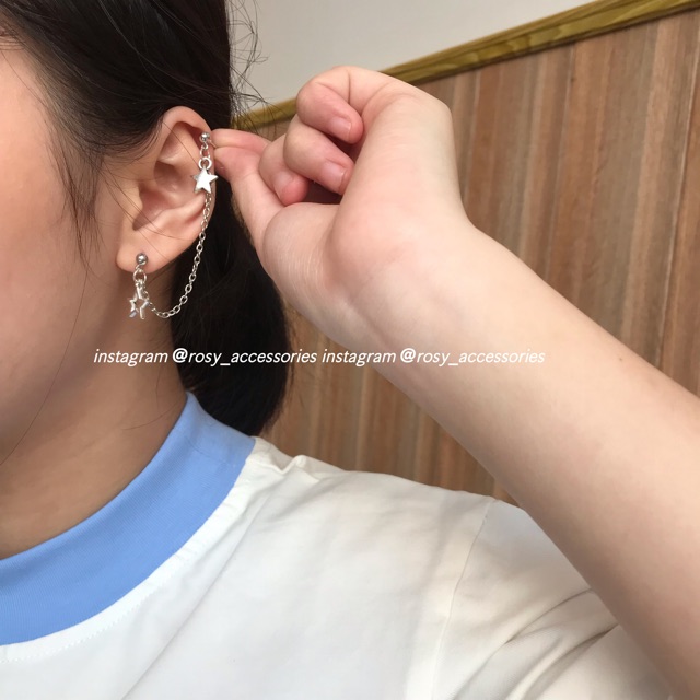 ROSY - KHUYÊN TAI VÀNH XÍCH CÁ TÍNH ĐỦ MẪU