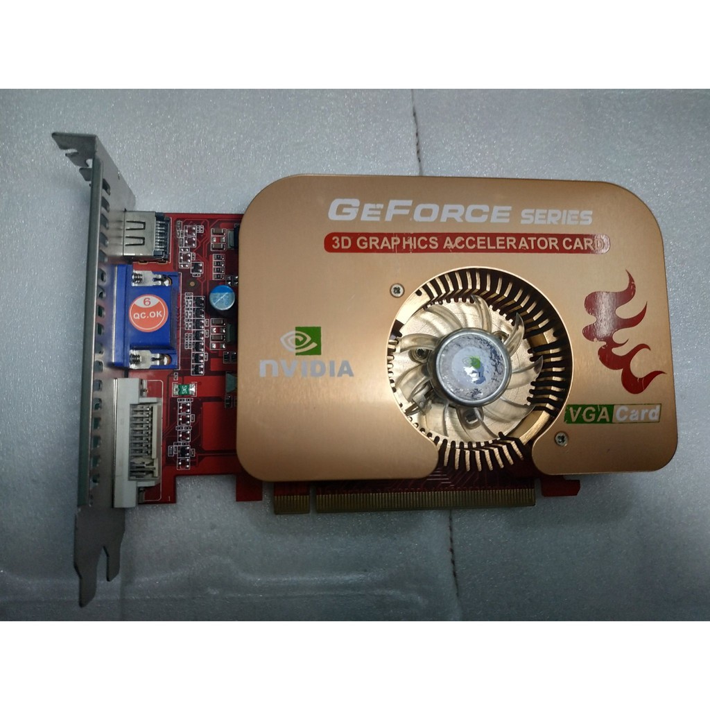 Card hình rẻ nhất GT210... đủ cổng HDMI VGA DVI đã sử dụng lắp tất cả các máy