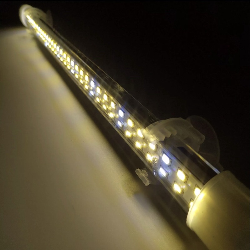 Đèn Led XML 2 Hàng Bóng Led Thủy Tinh Xuanmeilong - Chuyên Dụng Cho Cá Cảnh