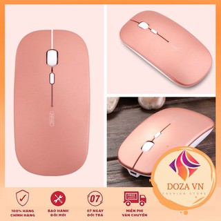 Chuột không dây sạc điện 💎hàng mới💎 chuột laptop văn phòng wireless mouse re-chargeable