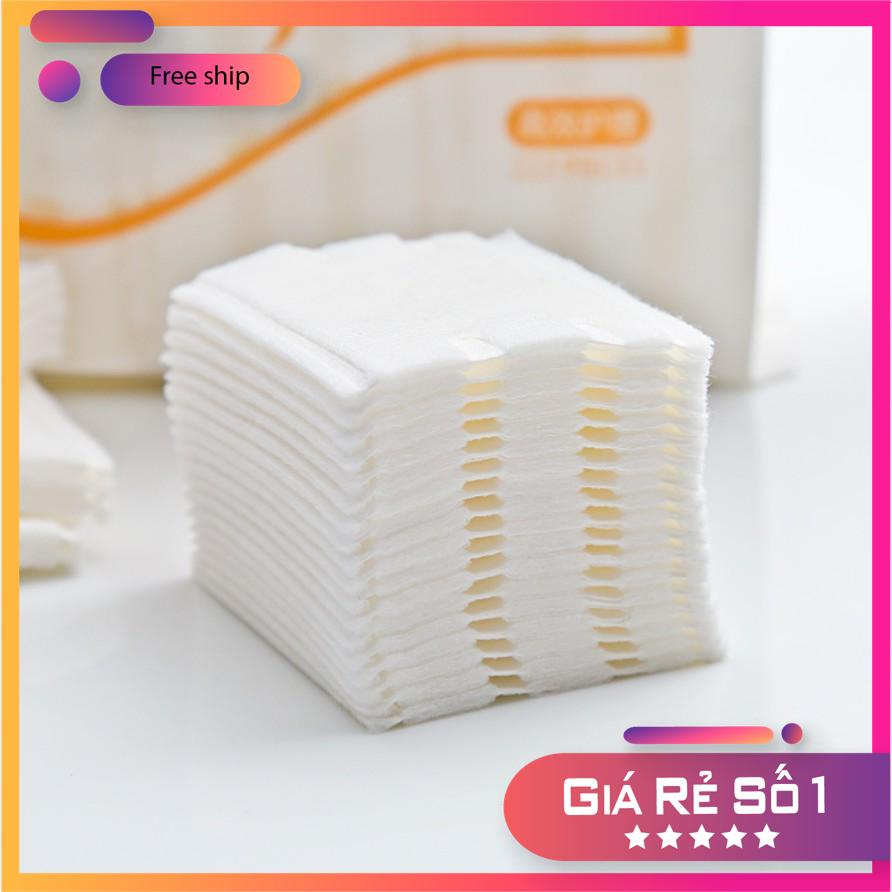 Bông tẩy trang/ bông trang điểm 3 lớp Cotton Pads (Túi 222 miếng)