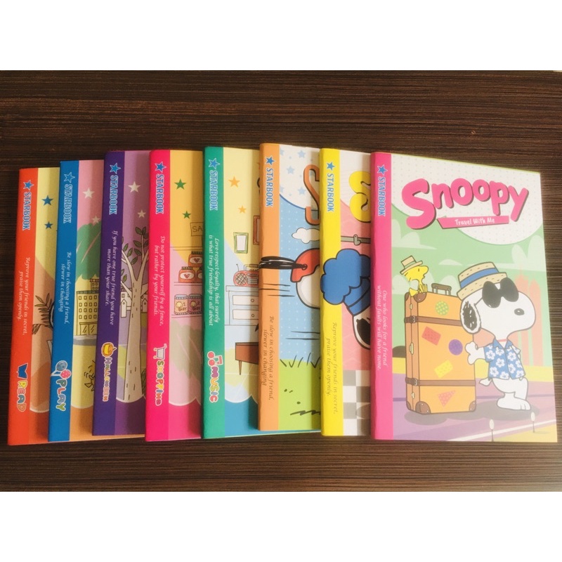 Tập sinh viên Snoopy 200 trang, định lượng 60gsm, 5 quyển/ bloc